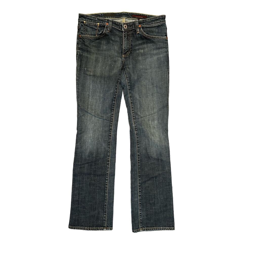 AG Adriano Goldschmied jeans The Kiss,Straight Leg, Medium Wash, 29R